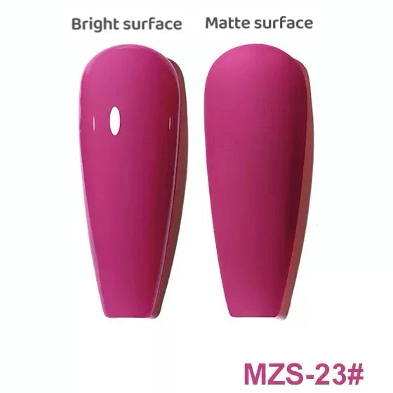 No Glitter Pink Solid Colors Set