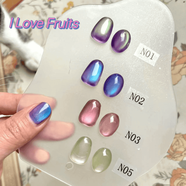Love Fruits 4 Colors Set Cat Eye Gel Polish