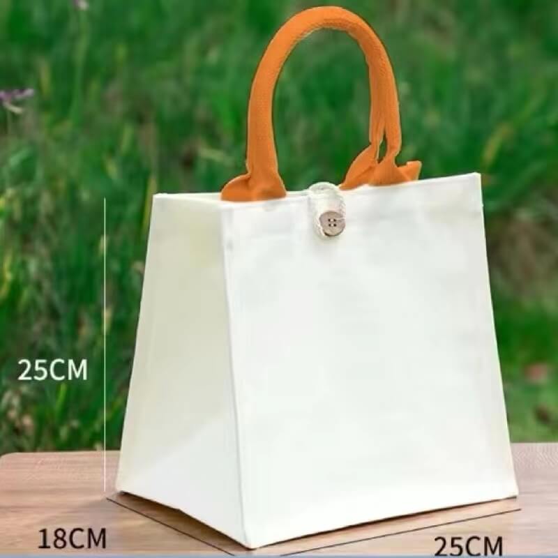 Medium Tote Bag Color Handle