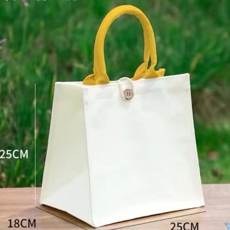 Medium Tote Bag Color Handle