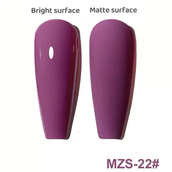 No Glitter Pink Solid Colors Set