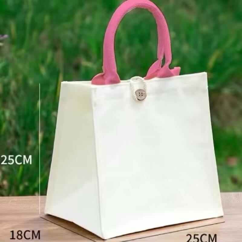 Medium Tote Bag Color Handle