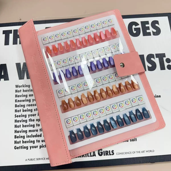 Nail Tool Sample Board - Magnetic Detachable Color Palette 48 Colors
