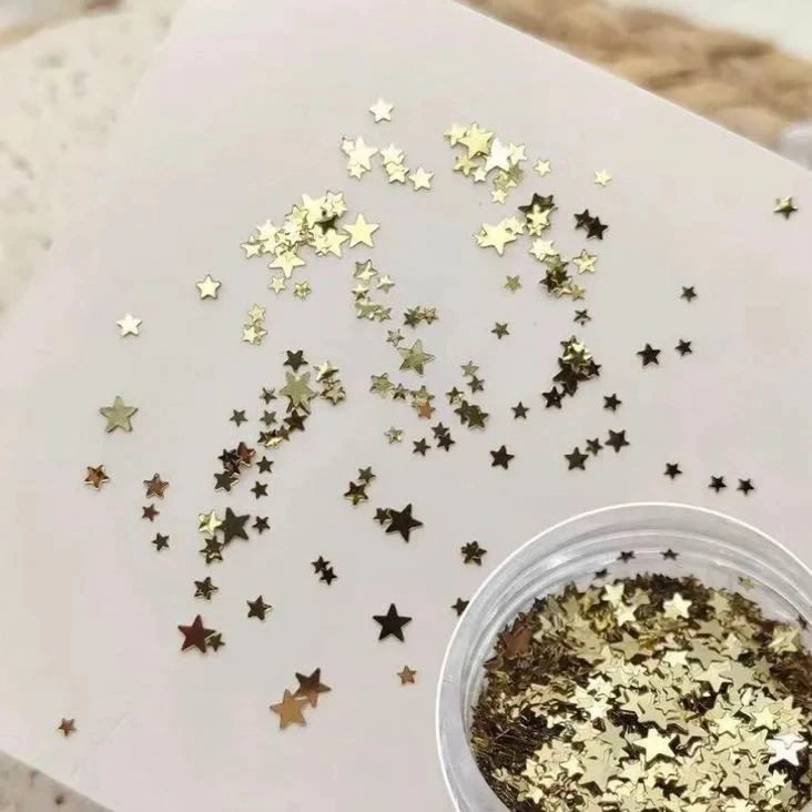 Star Glitter Charm