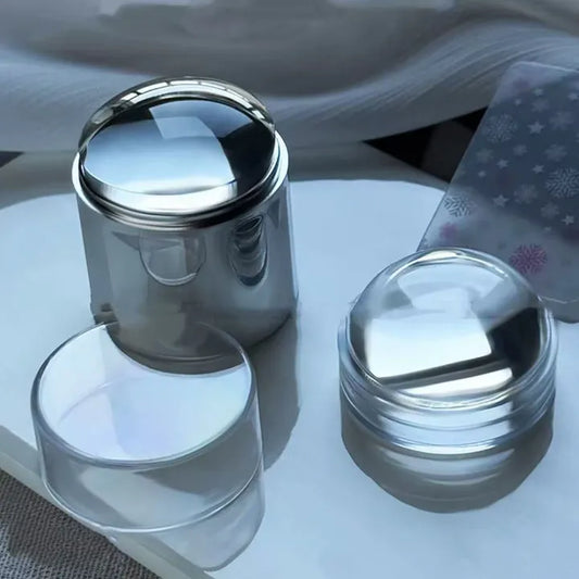Dual-Ended Clear Nail Stamper