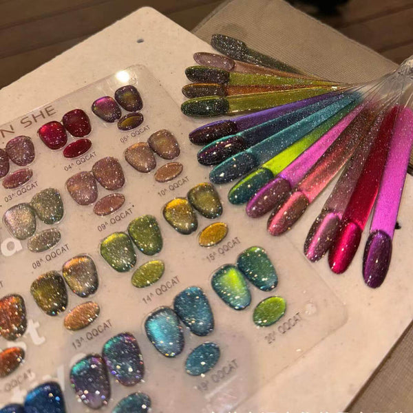 20 Colors Phantom Light Cat Eye Nail Gel