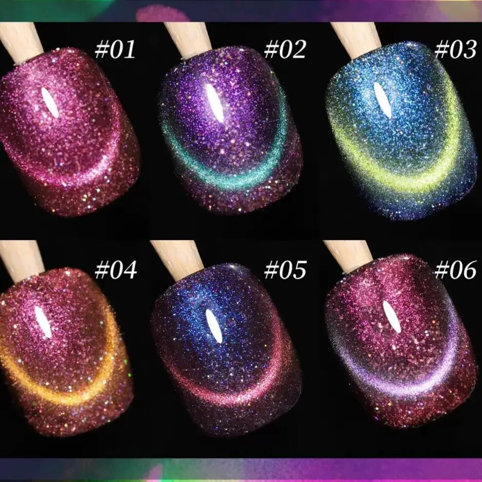 Dynamic Fairy Cat Eye Gel Set (6 Colors)