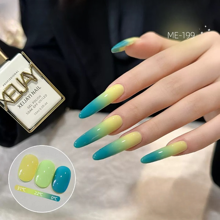 M199 Thermal Color Changing Gel – Yellow to Green (15ml)